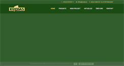 Desktop Screenshot of kuzdas.at